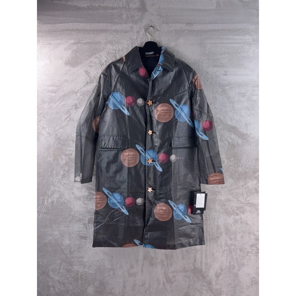Undercover Jun Takahashi Trench Coat Mens Size 1 Black Planet Galaxy Archive